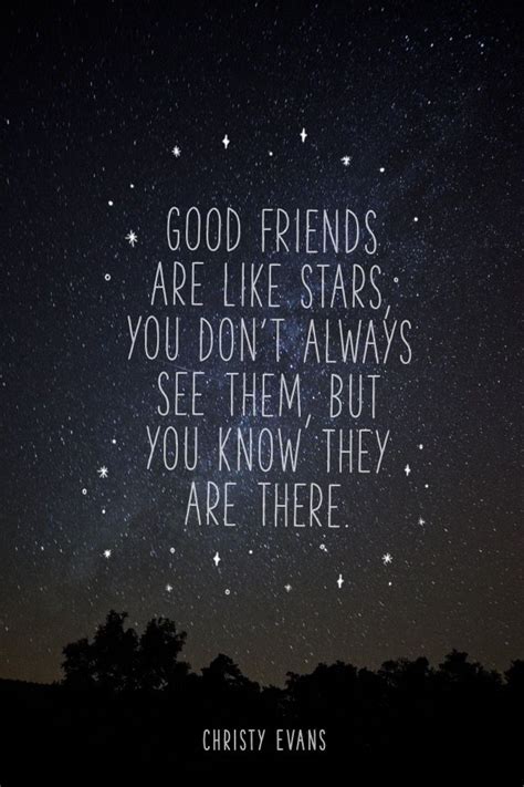 Más de 25 ideas increíbles sobre Good friends are like stars en ...