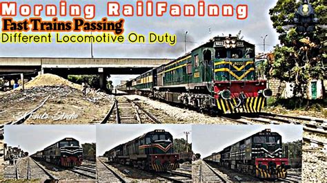 Morning Railfaninng Different Locomotive On Duty Karakoram Express