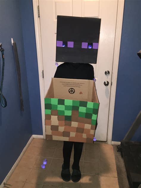 Homemade Minecraft Costume Enderman Hot Sex Picture