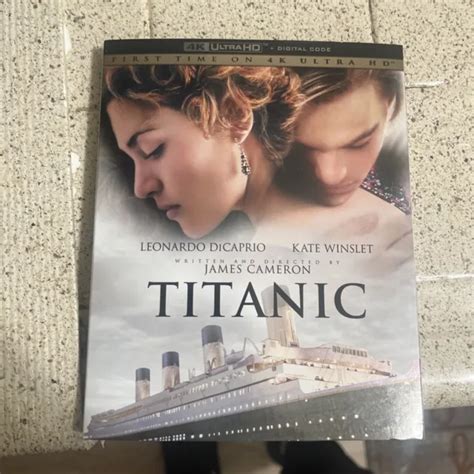 Titanic 1997 4k Uhd Blu Ray Slipcover Digitale Nuovo And Sigillato