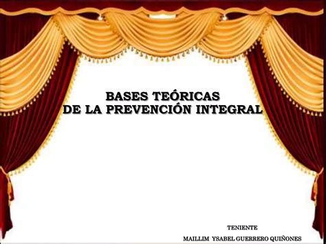 Fundamentos de la Prevención Integral PPT