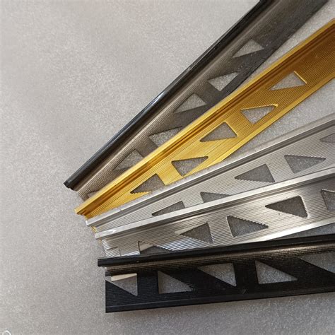 Wholesale Home Interior Decor Strip Aluminum Tile Profile Metal Trim China Tile Trim And