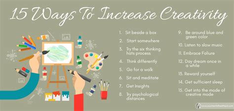 Top 15 Ways To Increase Creativity