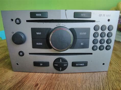 RADIO OPEL ASTRA H ZAFIRA B CD 70 NAVI 8058588276 Oficjalne