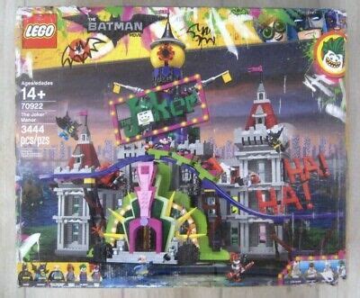 The LEGO Batman Movie The Joker Manor 70922 Complete W Instructions