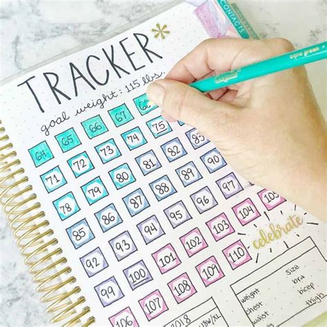 9 Weight Loss Bullet Journal Page Ideas Masha Plans