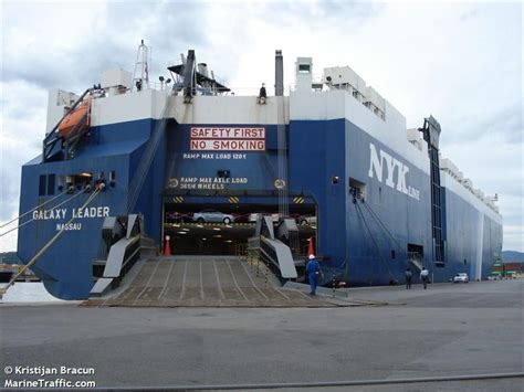 Vessel details for: GALAXY LEADER (Vehicles Carrier) - IMO 9237307 ...