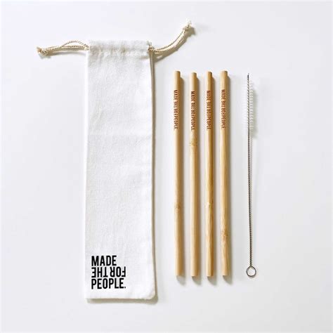 Bamboo Straws - Made For The People