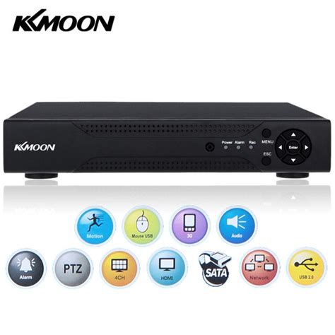 Kkmoon H Ch P Cctv Ahd Dvr Digital Video Recorder Channel H