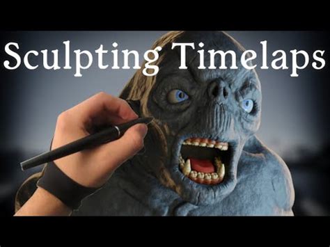 Cave Troll Blender Sculpting Timelapse YouTube