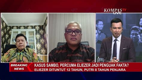 Pakar Hukum Pidana Sebut Tuntutan Tahun Penjara Bagi Eliezer Terlalu