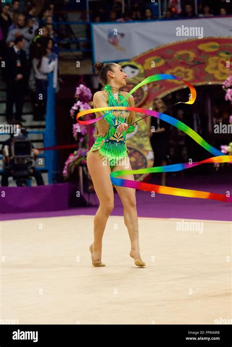 Moscow February 20 On Rhythmic Gymnastics Alina Cup Grand Prix