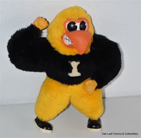 Vintage 1983 Iowa Hawkeyes Herky 10” Plush Great Condition Ebay