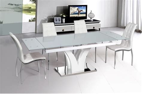 Раздвижной обеденный стол E-style на металлическом каркасе 160x90x76 см ...