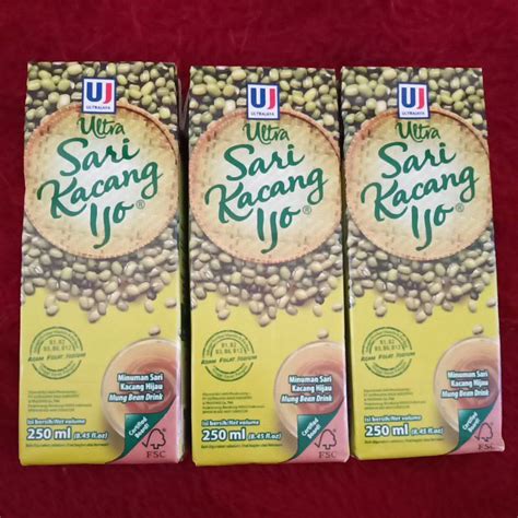 Jual Ultra Kacang Hijau 250ml Shopee Indonesia
