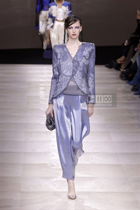 Giorgio Armani Prive Fashion Show Runway Couture Spring Summer