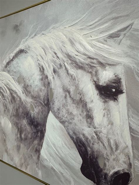 Horse painting, Furniture & Home Living, Home Decor, Frames & Pictures ...