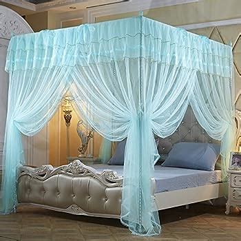 Amazon Mengersi 4 Corner Poster Princess Bedding Curtain Canopy