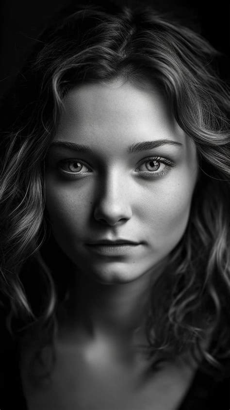 Monochrome Muses B W Portrait Of Beautiful Woman Artofit