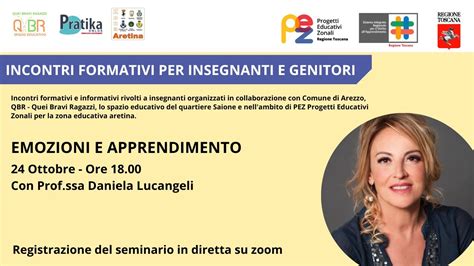 Emozioni E Apprendimento Con Prof Ssa Daniela Lucangeli YouTube