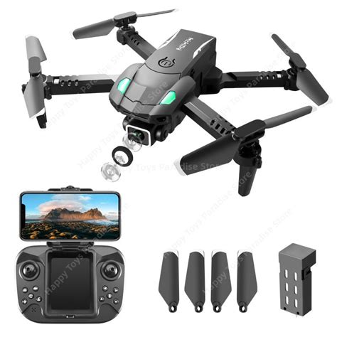 Mini Dron plegable S128 de tres lados para evitar obstáculos 4K HD