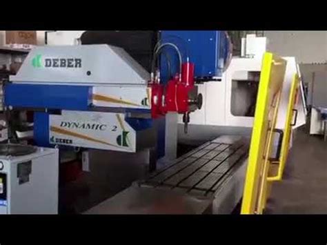 Fresatrice Deber Mod Dynamic Cnc Selca Youtube