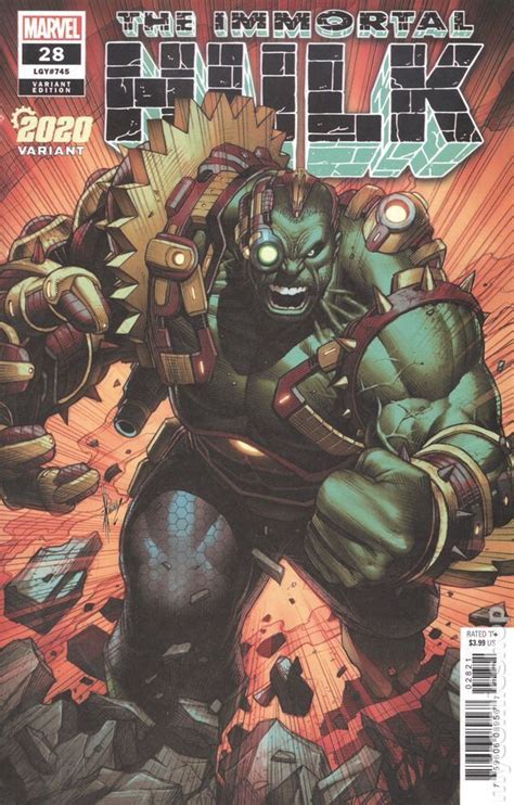 Immortal Hulk B Keown Variant Vf Stock Image Ebay