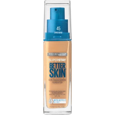 Maybelline Super Stay Better Skin Foundation Sand Beige 1 Fl Oz