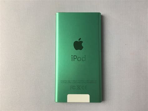 Green Ipod Nano 7th Generation