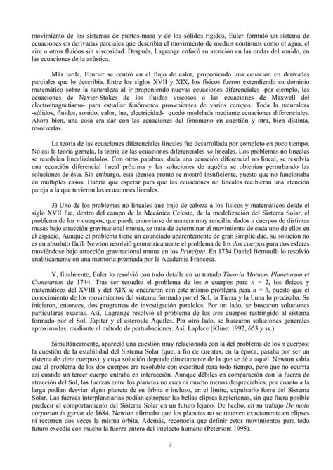 Historia De La Teoria Del Caos Pdf