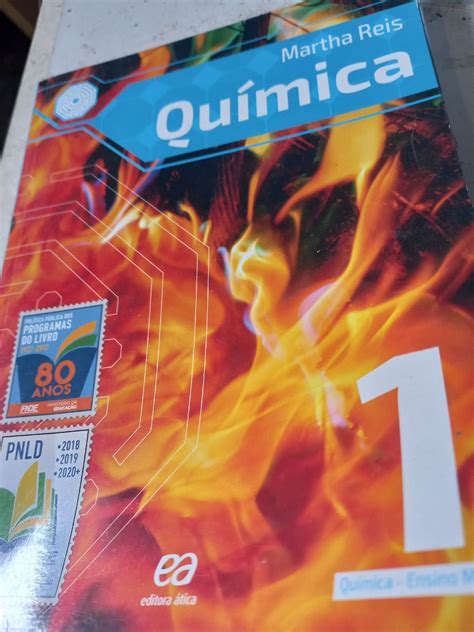 Química Martha Reis Volume 1 Ensino Médio Livro Livro Usado 80417531