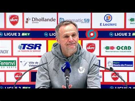 Albert Cartier après Valenciennes Nancy