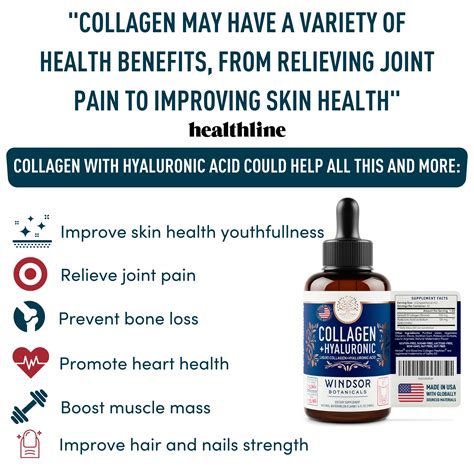 Liquid Collagen With Hyaluronic Acid Full Body Age Defense Formula