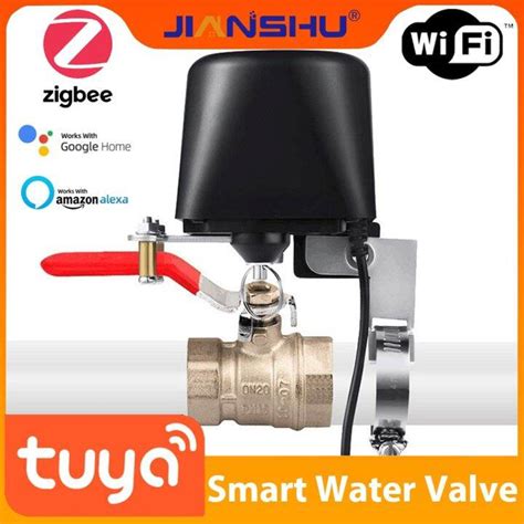 Jianshu Tuya Zigbee Irrigation Smart Water Valve Wifi Connected