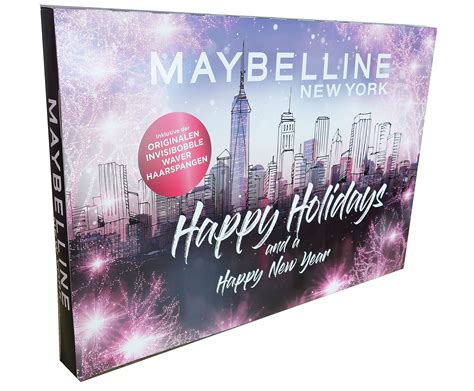 Calendrier Maybelline New York 2024 Ginni Justine