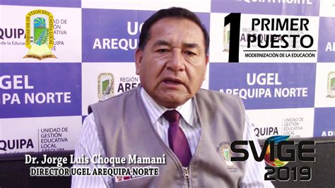 Svige Agradecimiento Ugel Arequipa Norte Youtube