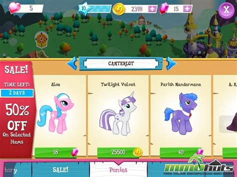 My Little Pony: Friendship is Magic Mobile Review | MMOHuts