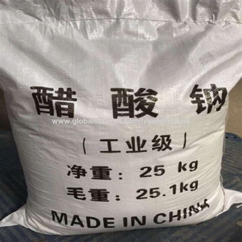 Sodium Acetate Manufacturer CH3coona 99 Indrustry Grade 6131 90 4 127