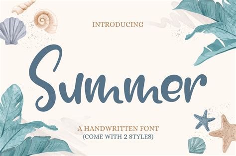 Summer Font By Nirmala Creative · Creative Fabrica