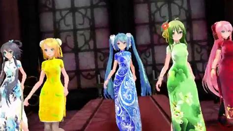 【mmd】sexy Love【v家 Tda China Dress 】 720p Youtube