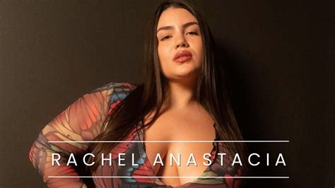 Rachel Anastacia Beautiful Curvy Plus Size Model From American