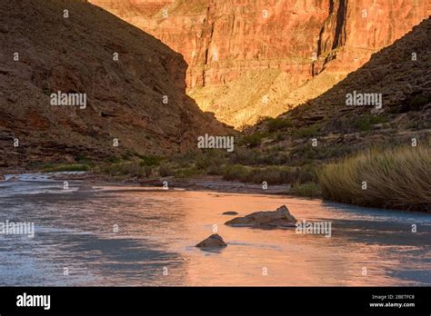 colorado river   approaches  grand canyon confluence
