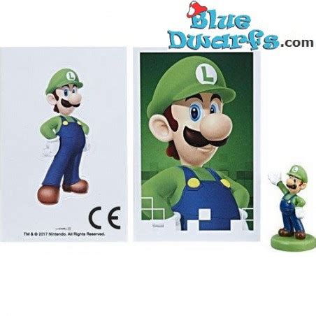 1x Super Mario Figurines Monopoly Gamer Luigi 3cm 5010993439201