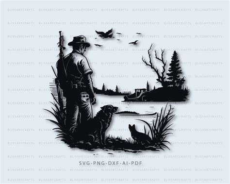 Hunting Svg Bundle Hunter Svg Hunting Season Svg Hunter Svg Digital