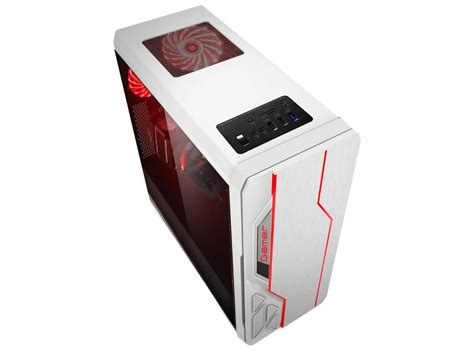 Gabinete Bluecase Gamer Bg W Rgb Lateral Em Acr Lico Mid Tower