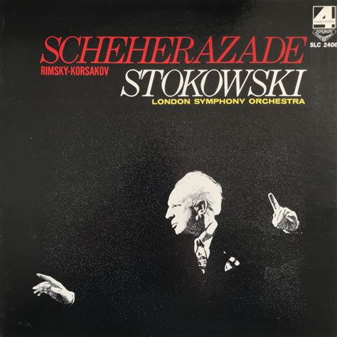 Scheherazade Leopold Stokowski Nikolai Rimsky Korsakov The London