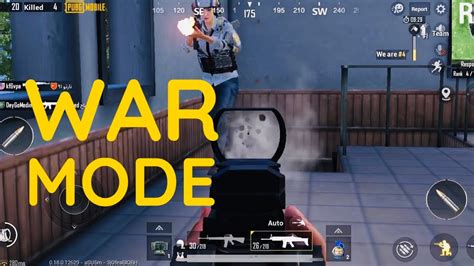 WAR MODE PUBG Mobile YouTube