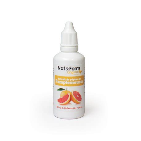 Nat Form Extrait De P Pins Pamplemousse Ml En Vente En Pharmacie