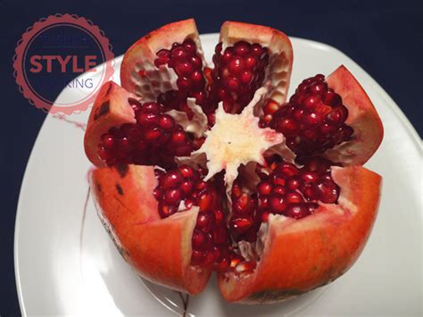 How To Cut And De Seed A Pomegranate Turkish Style Cooking