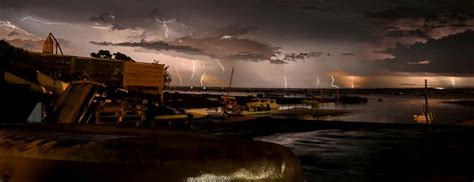 Lège Cap Ferret des photos étonnantes de lorage de ce 15 août